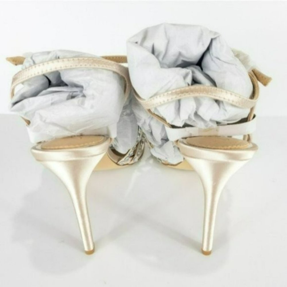 Jewel by Badgley Mischka Marimba Satin Sandal - Picture 6 of 7